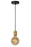 Lucide JOVA - Hanglamp - Ø 12 cm - 1xE27 - Mat Goud / Messing Lucide JOVA - Hanglamp - Ø 12 cm - 1xE27 - Mat Goud / Messing
