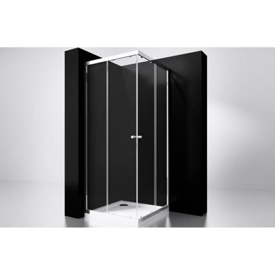 Best Design Douche Hoekinstap Project 90x90x190 cm Glas 5 mm Aluminium