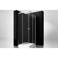 Best Design Douche Hoekinstap Project 90x90x190 cm Glas 5 mm Aluminium