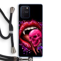Dodelijk zoet: Samsung Galaxy Note 10 Lite Transparant Hoesje met koord
