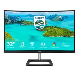 Philips E Line 325E1C/00 computer monitor 80 cm (31.5") 2560 x 1440 Pixels Quad HD LCD Zwart