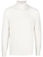 Brunello Cucinelli pull en cachemire à col roulé - Blanc