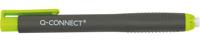 Q-CONNECT gum pen, zwart/groen