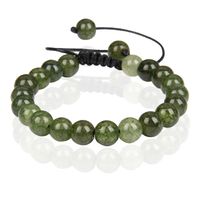 Memphis No.3 Dames Armband - 8mm Dark Green