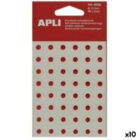 Moeren Apli Transparant Ø 13 mm 96 Onderdelen (10 Stuks)
