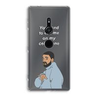 Hotline bling: Sony Xperia XZ2 Transparant Hoesje