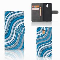Nokia 3.1 (2018) | Telefoon Hoesje | Waves Blue