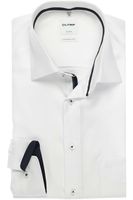 OLYMP Luxor Comfort Fit Overhemd ML6 (vanaf 68 CM) wit - thumbnail
