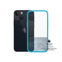 PanzerGlass ClearCase iPhone 13 Mini Antibacterieel Hoesje - Blauw / Doorzichtig - thumbnail