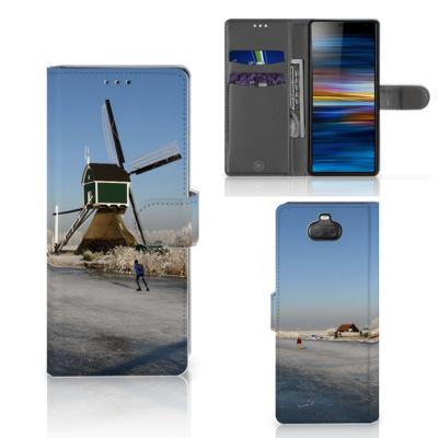 Sony Xperia 10 | Flip Cover | Schaatsers