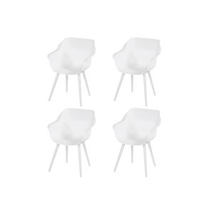 Hartman Sophie Studio dining armstoel - White - Set van 4