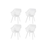 Hartman Sophie Studio dining armstoel - White - Set van 4 - thumbnail