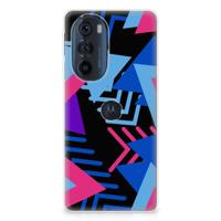 Motorola Edge 30 Pro | TPU Hoesje | Funky Triangle