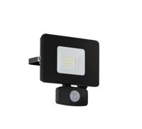 Eglo 20W Led stralerFaedo 3 met bewegingssensor zwart - 97461