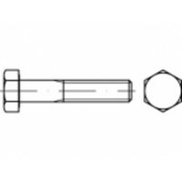 TOOLCRAFT TO-5397507 Zeskantbout M12 80 mm Buitenzeskant 50 stuk(s)