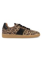 DWRS Poona Leopard B11456-09 Bruin / Zwart-37 maat 37