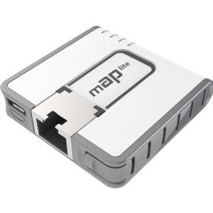 Mikrotik mAP lite WLAN toegangspunt Power over Ethernet (PoE) Wit