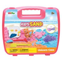 Koffer met speelzand eenhoorn