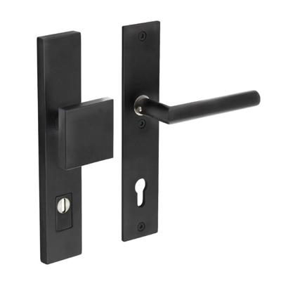 Intersteel VoordeurbeslagVurano kerntrekbeveiliging PC 92mm recht zwart - 0023.396249Z