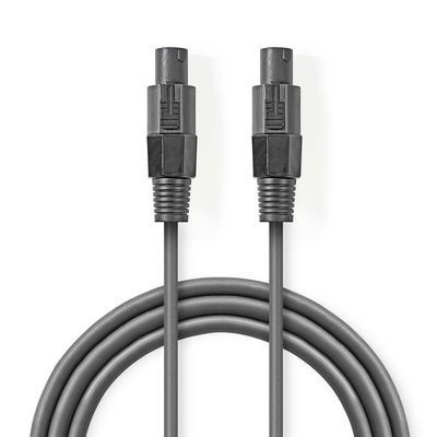 Nedis Speaker-Kabel | 48 x 0.2 mm | 3 m | Donkergrijs | 1 stuks - COTH16000GY30 COTH16000GY30