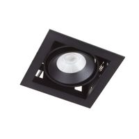 BR0031 LED-inbouwspot 6.5W 2700K/DTW Dimbaar Zwart