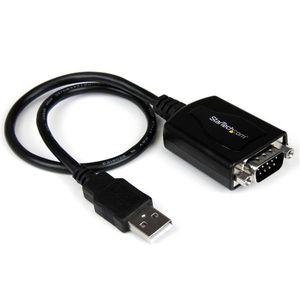 StarTech.com Professionele USB naar 1 Seriële Poort Adapterkabel met COM-behoud