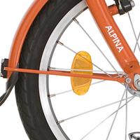 Alpina spatbordstang set 18 sunny orange