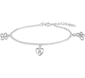 TFT Armband Zilver Bedel Assortiment 13 + 2 cm