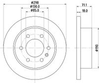 Remschijf 8DD355131841