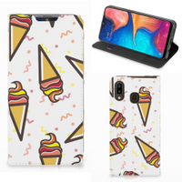 Samsung Galaxy A30 Flip Style Cover Icecream