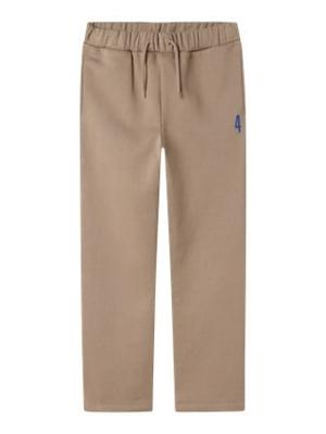 Name it winter sweat broek jongens - beige - loose fit - NkmOnslo