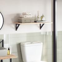 Tafelblad rechthoekig 80x40x2 cm massief acaciahout