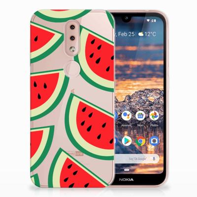Nokia 4.2 | Siliconen Case | Watermelons