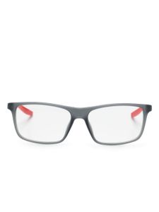 Nike lunettes de soleil rectangulaires - Gris