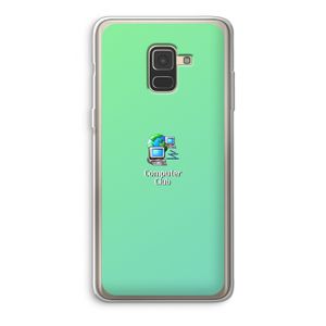 Win98: Samsung Galaxy A8 (2018) Transparant Hoesje