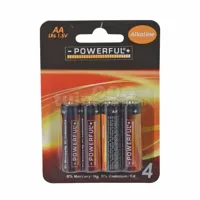 AA-Batterijen Alkaline 4-pack AA-Batterijen Alkaline 4-pack