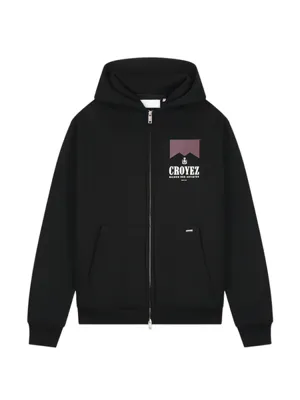 Croyez Maison Fumes Zip Hoodie Heren Zwart - Maat L - Kleur: Zwart | Soccerfanshop