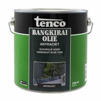 Bangkirai olie antraciet 2,5l verf/beits Tenco - Tenco