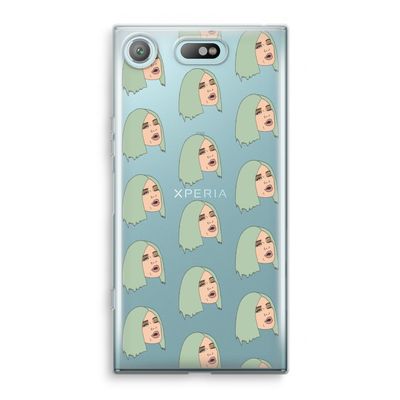 King Kylie: Sony Xperia XZ1 Compact Transparant Hoesje