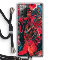 Endless Descent: Samsung Galaxy Note 20 / Note 20 5G Transparant Hoesje met koord Endless Descent: Samsung Galaxy Note 20 / Note 20 5G Transparant Hoesje met koord