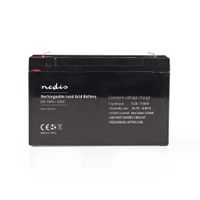 Nedis BALA100006V Oplaadbare Loodzuuraccu 6v 10 000 Mah 151 X 50 X 95 Mm