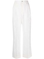 Koché pantalon à coupe ample - Blanc