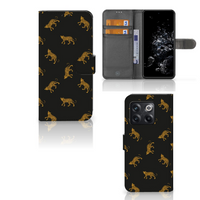 Telefoonhoesje met Pasjes voor OnePlus 10T Leopards