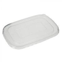 deksel voor Bamboe - Karton Magnetron maaltijdbak 750cc 173 x 120mm ..