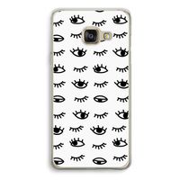 Eye pattern #2: Samsung Galaxy A3 (2016) Transparant Hoesje