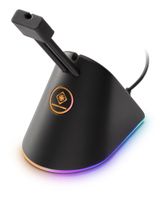DELTACO GAMING GAM-044-RGB Mouse-bungee Verlicht Zwart