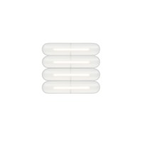 A-N-D - Vale Acrylic 4 units Horizontaal Wandlamp/Plafondlamp