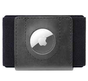 FIXED Tiny AirTag Wallet zwart - FIXWAT-STN2-BK