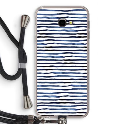 Verrassende lijnen: Samsung Galaxy J4 Plus Transparant Hoesje met koord