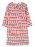 Stella McCartney Kids robe à fleurs imprimées - Rose